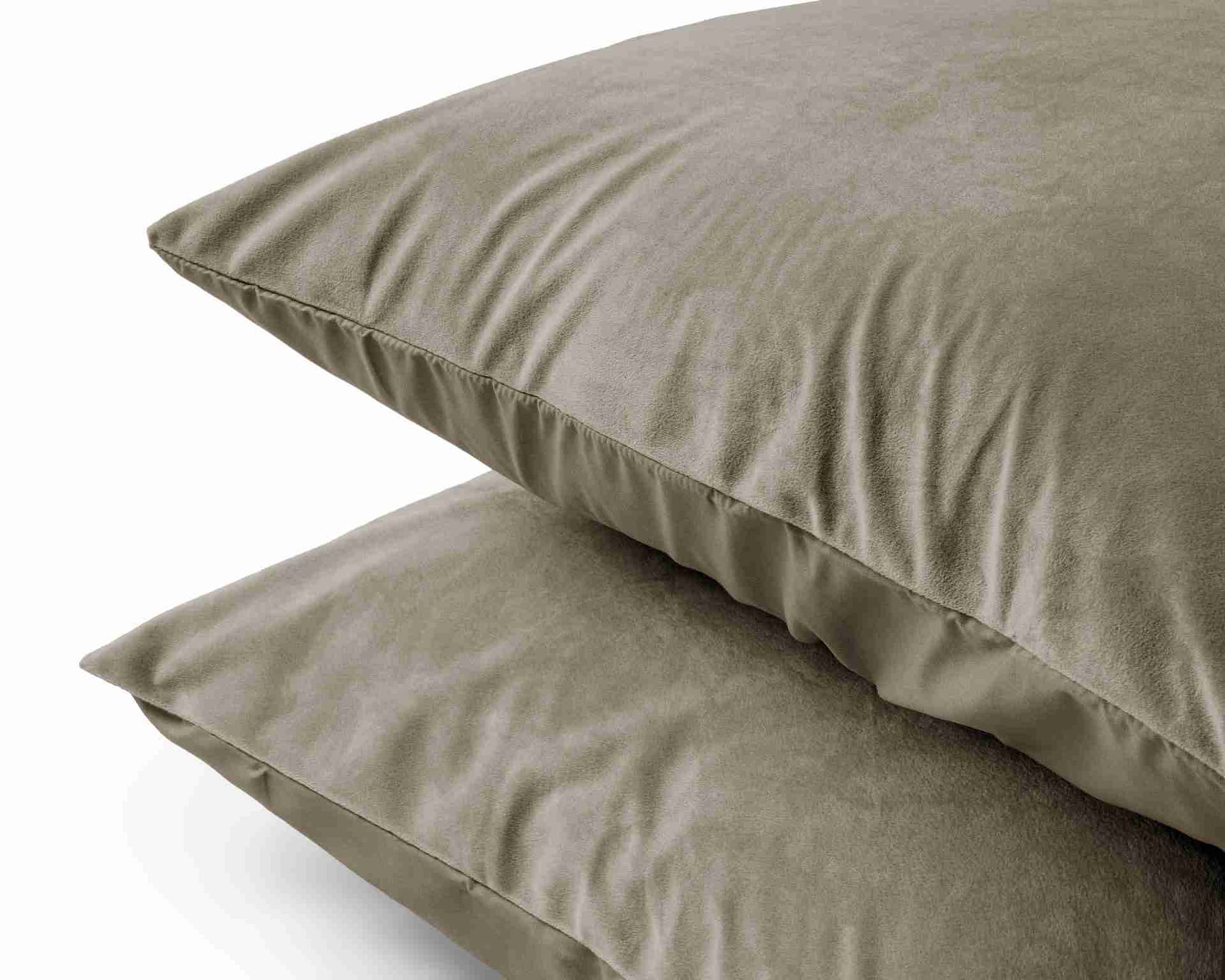 Sleeptime Velvet Kussensloop Taupe