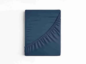 Katoenen Hoeslaken Indigo Blauw