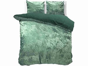 Crushed Velvet Bottle Groen