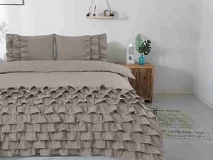 Dreamhouse Cyprus Dekbedovertrek taupe