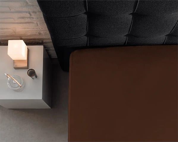 Dreamhouse Dubbel Jersey Hoeslaken Bruin