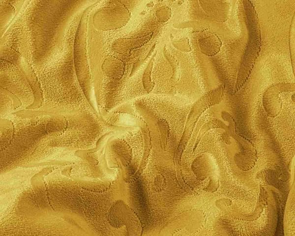 Embossed Velvet Sultan Goud