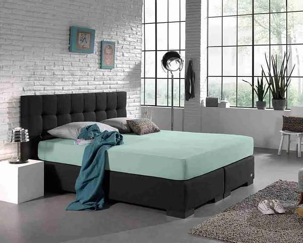 Dreamhouse Dubbel Jersey Hoeslaken Pastel Blauw