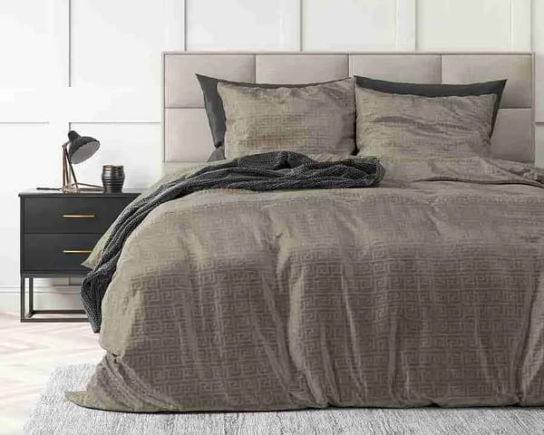 Sleeptime Embossed Velvet Fashion Taupe