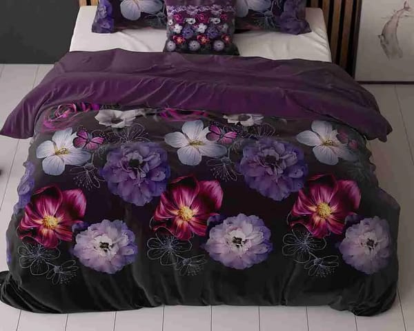 Sleeptime Magic Flower dekbedovertrek - Paars
