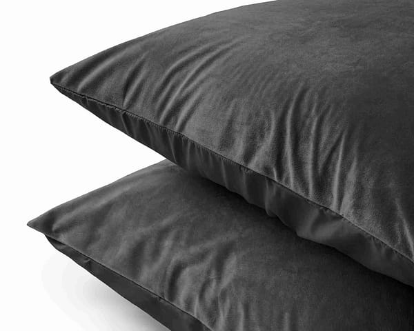 Sleeptime Velvet Kussensloop Antraciet
