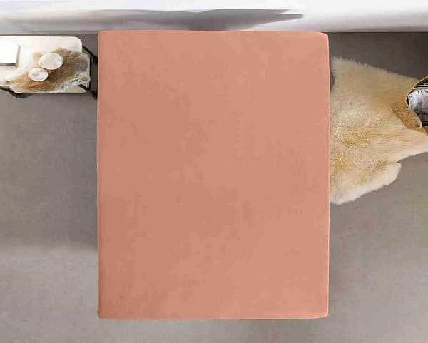 Dreamhouse Dubbel Jersey Hoeslaken Pastel Oranje