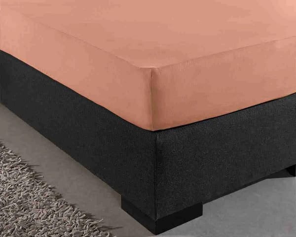 Dreamhouse Dubbel Jersey Hoeslaken Pastel Oranje