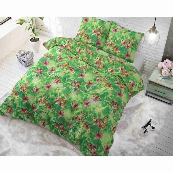 Sleeptime Dreamy Leopard Green