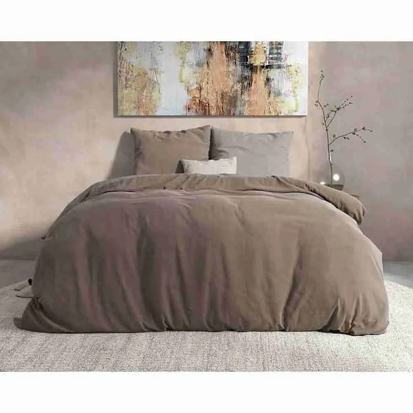 Dreamhouse Flanel Twin Face Taupe/Grey