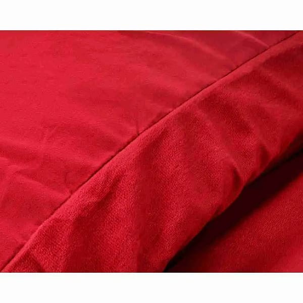 Sleeptime Velvet Uni Red