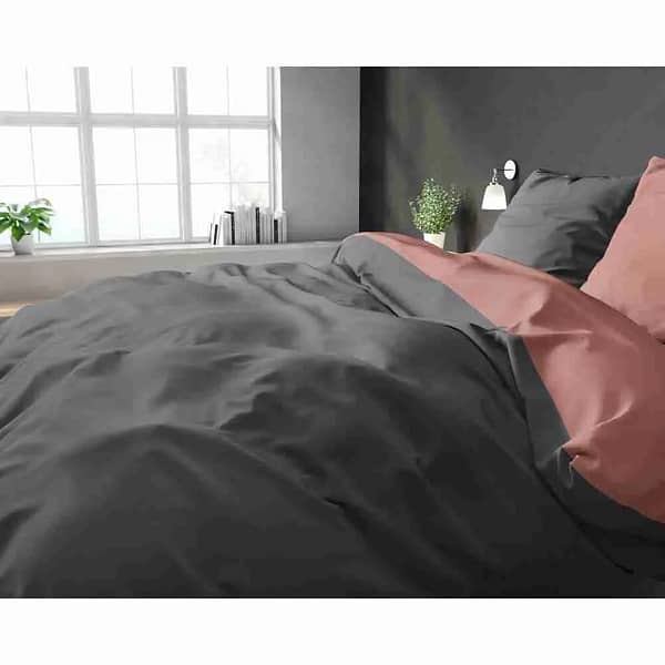 Sleeptime Double Face Anthracite/Pink