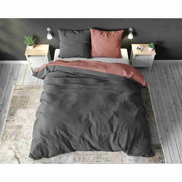 Sleeptime Double Face Anthracite/Pink