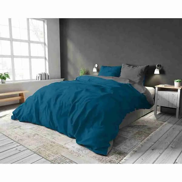 Sleeptime Double Face Anthracite/Petrol