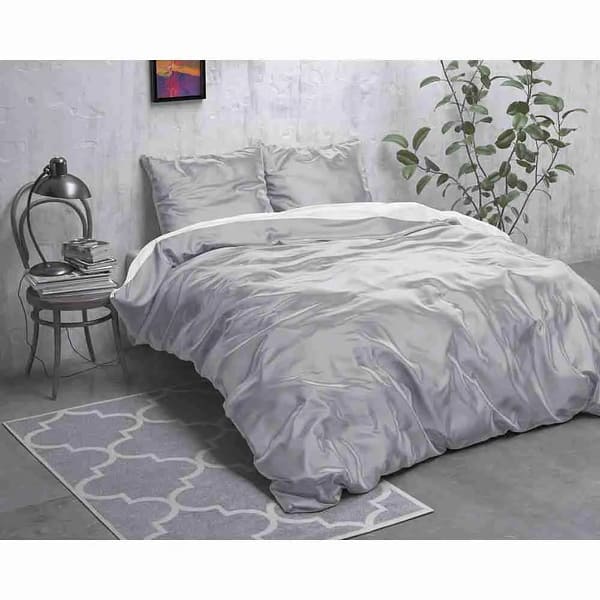 Sleeptime Beauty Double Face Grey White